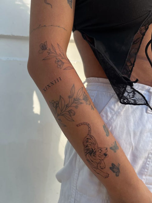 Photo sticker tatouage