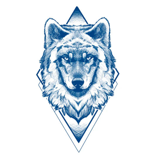 Photo tatouage loup solitaire 