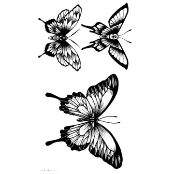 Photo tatouage papillon